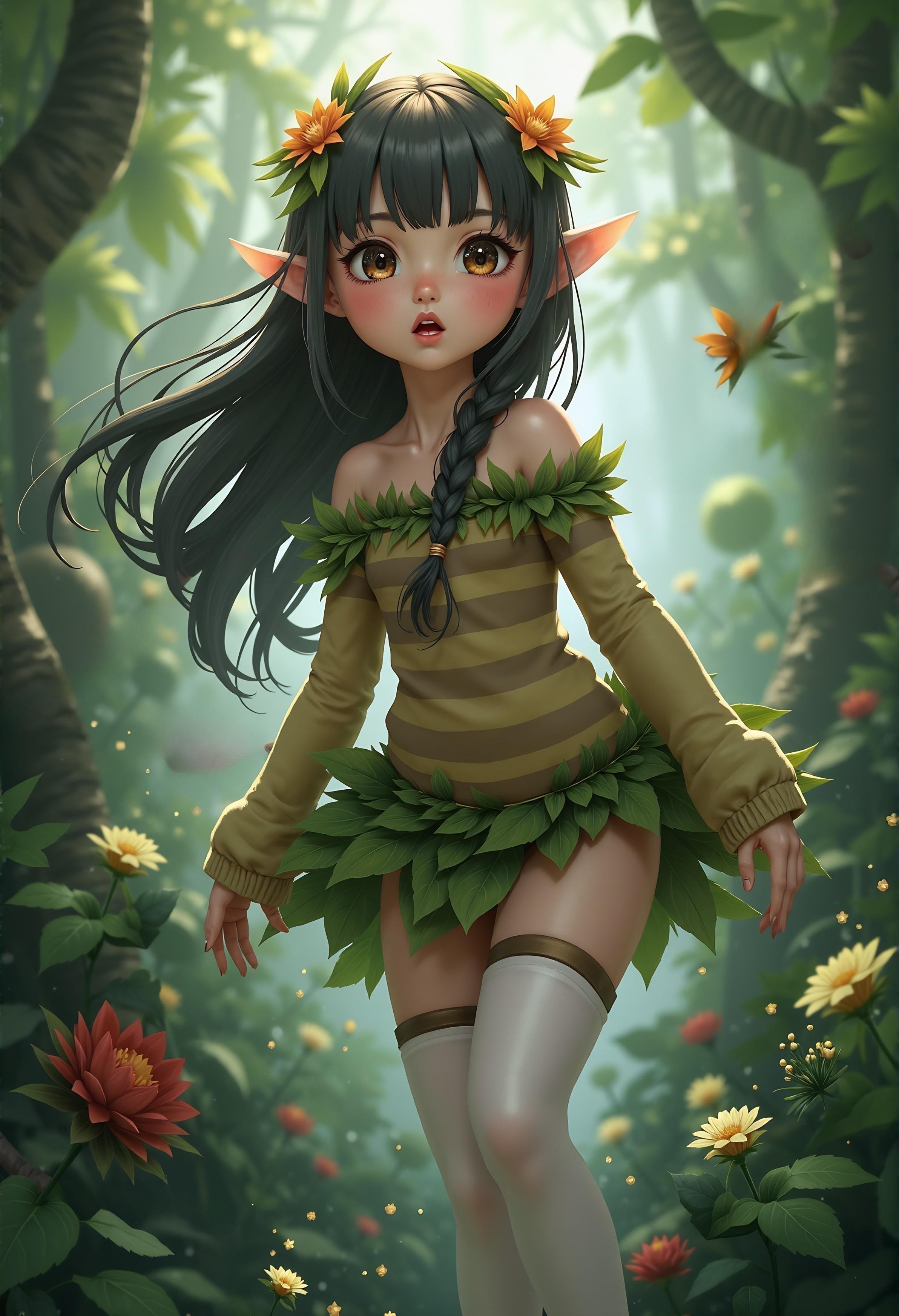 Ninny (Elf) Gift of God - AI Chatbot | NsfwGPT.AI