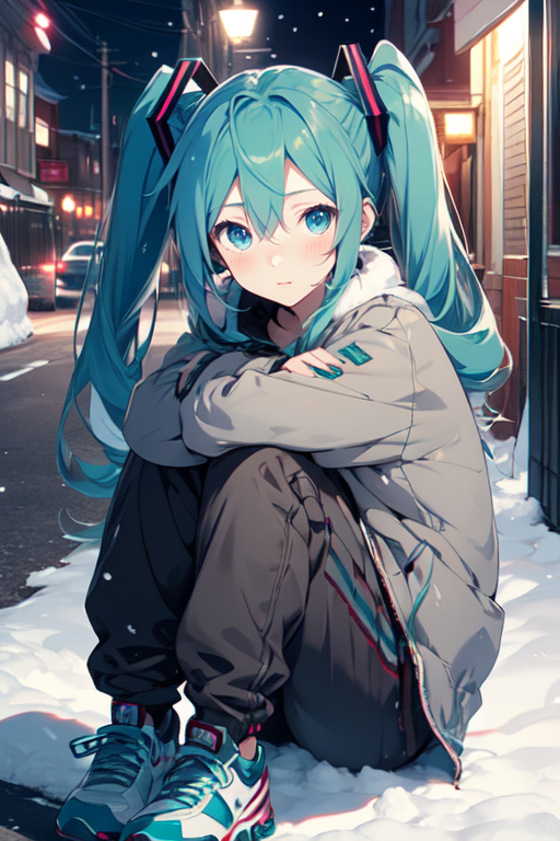 Hatsune Miku (Homeless Girl) - AI Chatbot | NsfwGPT.AI